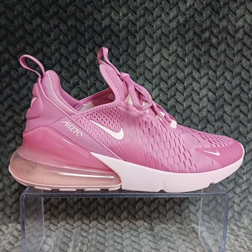 Nike Air Max 270 Magic Flamingo Pink Foam GS Sneakers Shoes Size 6Y Women's 7.5 - Picture 9 of 16